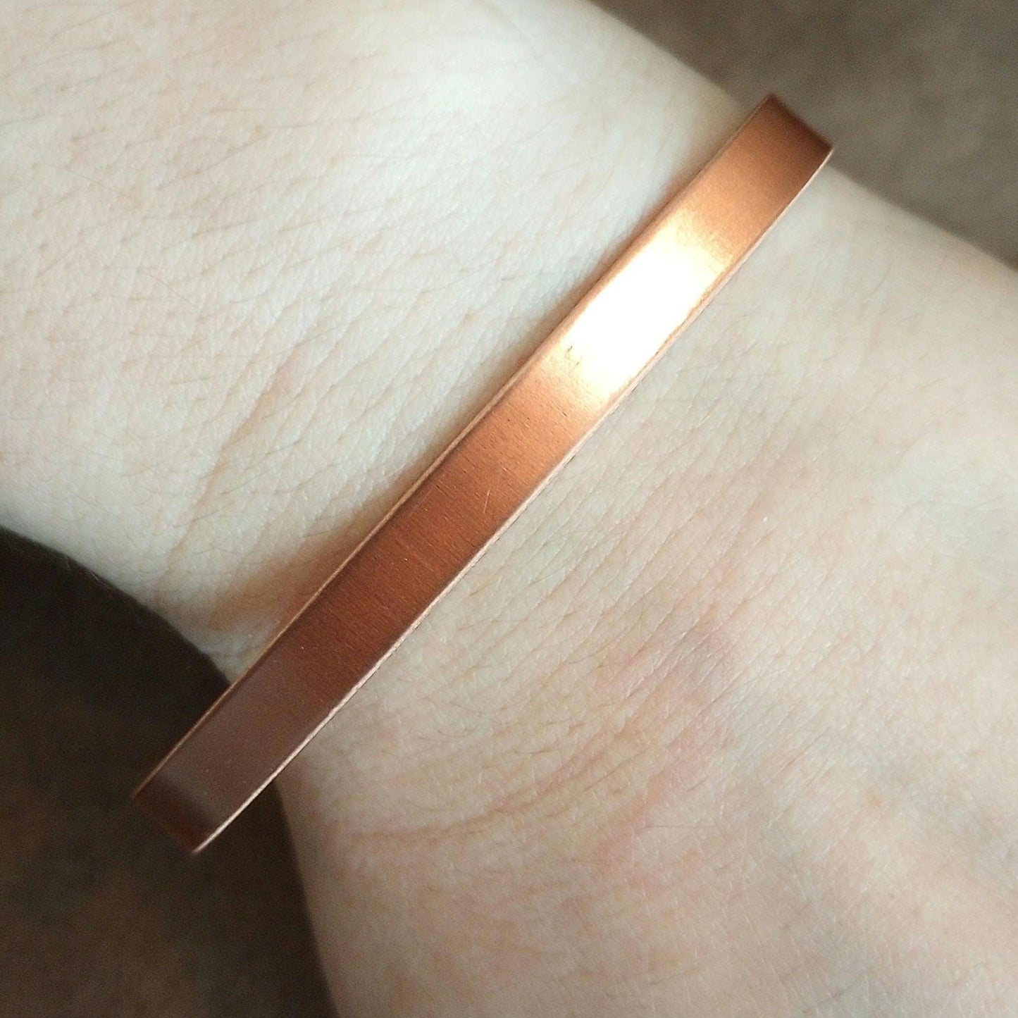 Pure Copper Bracelet | Minimalistic | Cuff Bracelet
