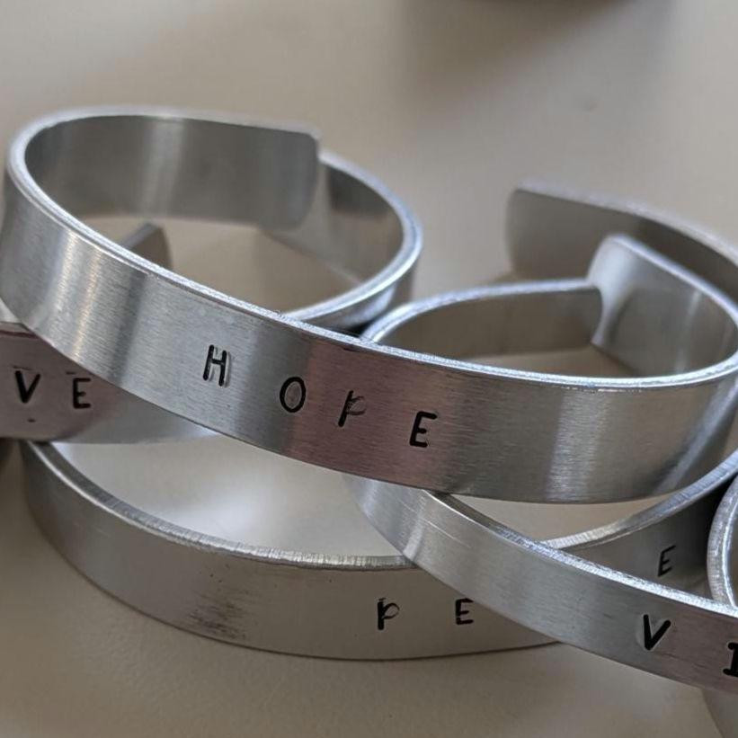 Aluminum Cuff Bracelet | Minimalistic | Cuff Bracelet