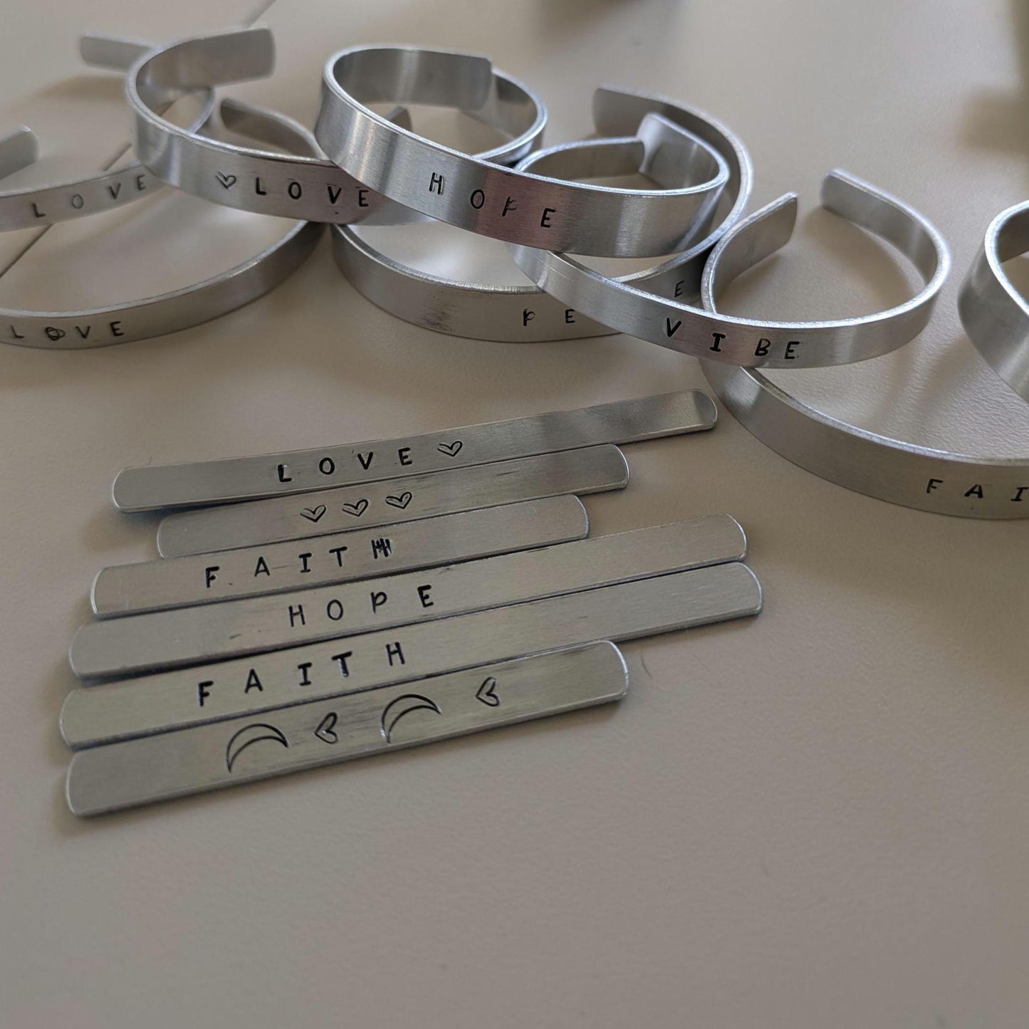 Aluminum Cuff Bracelet | Minimalistic | Cuff Bracelet