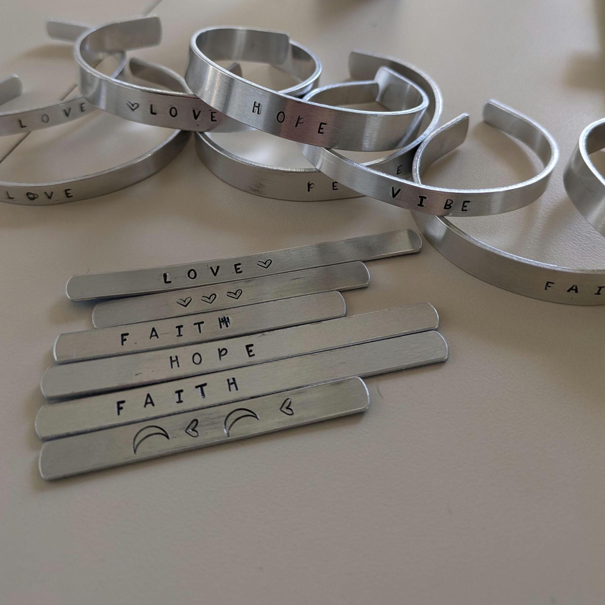 Aluminum Cuff Bracelet | Minimalistic | Cuff Bracelet