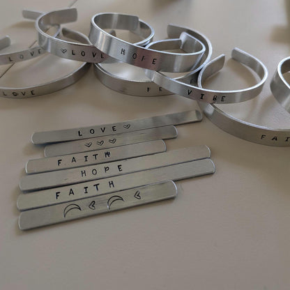 Aluminum Cuff Bracelet | Minimalistic | Cuff Bracelet