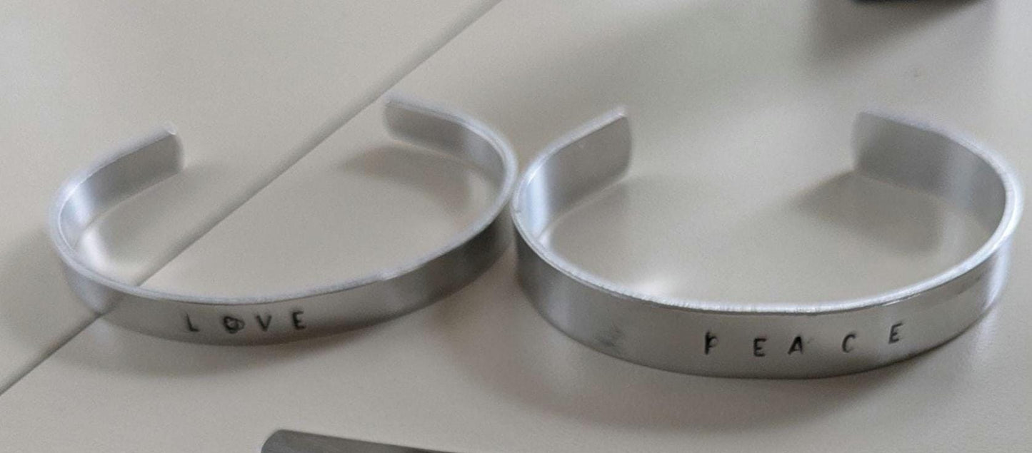 Aluminum Cuff Bracelet | Minimalistic | Cuff Bracelet
