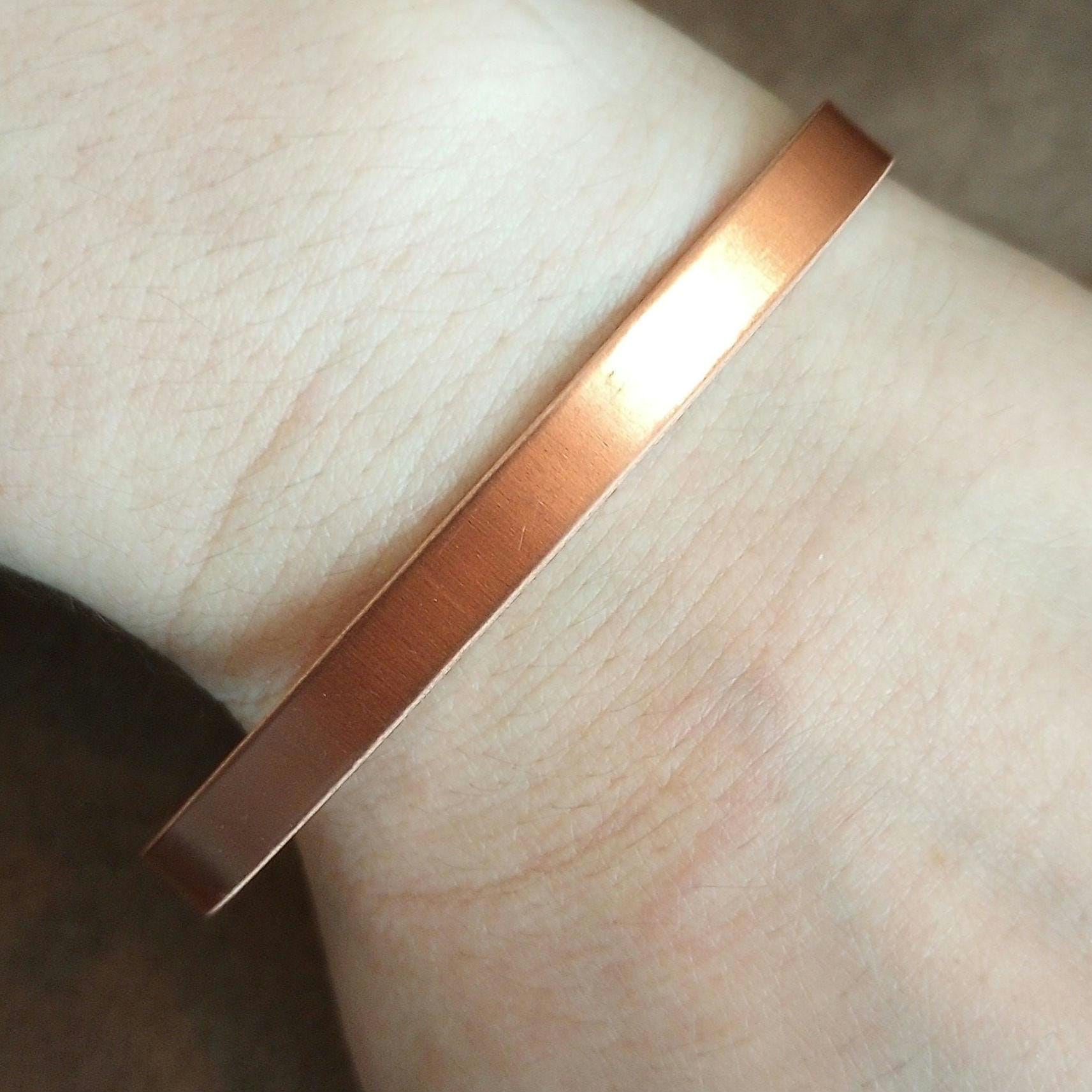 Pure Copper Bracelet | Minimalistic | Cuff Bracelet