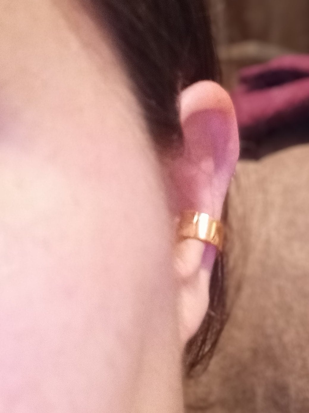 Copper Ear Cuff Pair, Non-Pierced